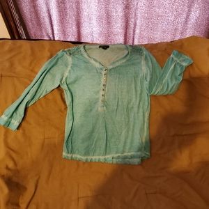 Ralph Lauren aqua pull over